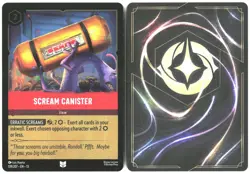 Disney Lorcana TCG Scream Canister 139/207 Uncommon Foil Attack Of The Vine - Image 3