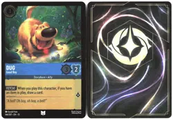 Disney Lorcana TCG Dug - Good Boy 144/207 Uncommon Foil Attack Of The Vine - Image 3