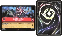 Disney Lorcana TCG Beast's Castle - Overrun by the Vine 141/207 Rare Foil Attack - Image 3