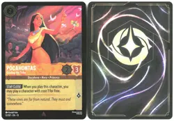 Disney Lorcana TCG Pocahontas - Guiding the Tribe 12/207 Rare Foil Attack Of The - Image 3
