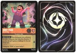Disney Lorcana TCG Abby Park - Over the Top 14/207 Uncommon Foil Attack Of The V - Image 3