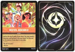 Disney Lorcana TCG Besties, Assemble! 34/207 Common Foil Attack Of The Vine - Image 3