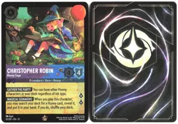 Disney Lorcana TCG Christopher Robin - Hunny Sage 61/207 Legendary Foil Attack O - Image 3