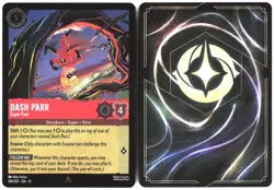 Disney Lorcana TCG Dash Parr - Super Fast 109/207 Rare Foil Attack Of The Vine - Image 3