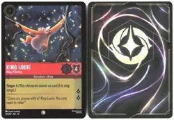 Disney Lorcana TCG King Louie - King of Swing 121/207 Common Foil Attack Of The - Image 3