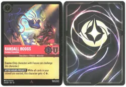 Disney Lorcana TCG Randall Boggs - Envious Coworker 123/207 Rare Foil Attack Of - Image 3