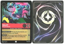 Disney Lorcana TCG Sulley - Protective Monster 128/207 Uncommon Foil Attack Of T - Image 3