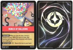 Disney Lorcana TCG Bunch of Balloons 140/207 Rare Foil Attack Of The Vine - Image 3