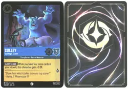 Disney Lorcana TCG Sulley - Strategic Scarer 152/207 Common Foil Attack Of The V - Image 3