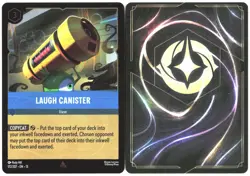 Disney Lorcana TCG Laugh Canister 172/207 Rare Foil Attack Of The Vine - Image 3