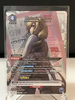 Union Arena Attack On Titan Historia Reiss SR* UE10BT/AOT-1-022 English NM - Image 2