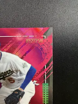2026 Topps Finest Freddie Freeman Dodgers Rare Refractor #229 052/250 - Image 4