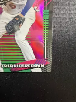 2026 Topps Finest Freddie Freeman Dodgers Rare Refractor #229 052/250 - Image 5