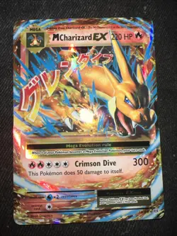 M Charizard EX Mega 13/108 Evolutions XY Pokemon Card TCG - Image 2