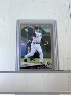 2009 Topps Brian Bixler #293 Platinum 1/1 Pittsburgh Pirates Rare - Image 1