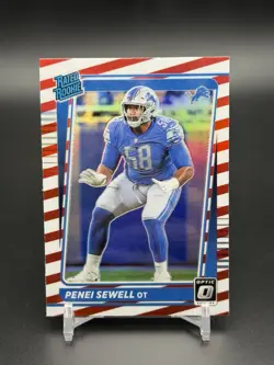 Penei Sewell 2021 Donruss Optic Freedom Rated Rookie SSP Case Hit RARE - Image 1