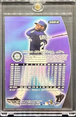 2000 Fleer Ultra - Ken Griffey Jr #100 G Gold Medallion Edition (RARE) - Image 5