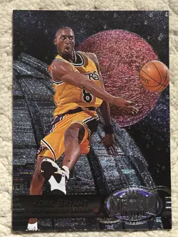 97-98 Metal Universe - Kobe Bryant Death Star #81 Lakers RARE / EXCELLENT - Image 1