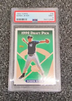 1993 Topps Derek Jeter #98 PSA 9 - Image 1