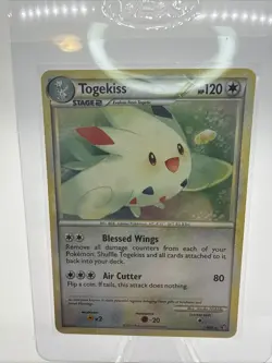 Pokemon Card - Togekiss HGSS Undaunted 9/90 Holo Rare - Image 1
