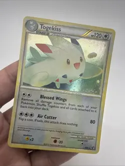 Pokemon Card - Togekiss HGSS Undaunted 9/90 Holo Rare - Image 2