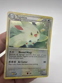 Pokemon Card - Togekiss HGSS Undaunted 9/90 Holo Rare - Image 4
