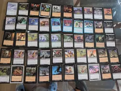 MTG Magic the Gathering 50 Cards Common / Uncommon early 2000's Lot 22 - Image 1