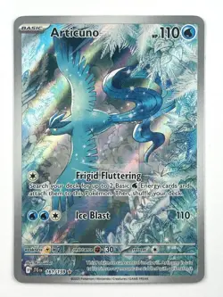 Articuno 161/159 Journey Together Pokemon Card Near Mint NM Illustration Rare - Image 1