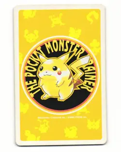 Trainer Red Jack Of Spades 1996 Pocket Monster Poker Card Pokemon Japanese LP - Image 2