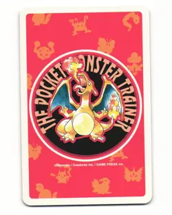 Growlithe No. 058 Queen Of Clubs Pocket Monster Poker Card Pokemon Japanese NM - Image 2