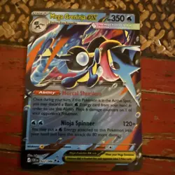 Pokemon Card Mega Greninja ex 022/086 Chaos Rising CRI Double Rare ITA NM - Image 1