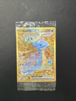 Pokemon - Lapras ex - 164 Sv: Scarlet & Violet Promo Cards Hyper Rare Sealed B - Image 1
