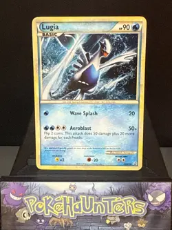 Pokemon Card Lugia HGSS02 Holo Promo Heart Gold Soul Silver Light Play - Image 1