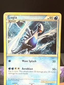 Pokemon Card Lugia HGSS02 Holo Promo Heart Gold Soul Silver Light Play - Image 2