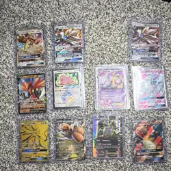 11 card Pokemom Lot. OLD AND SOME CARDS DAMAGED. (Charizard, Mewtwo, etc) READ!! - Image 1