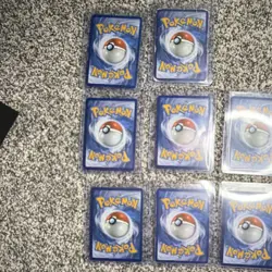 11 card Pokemom Lot. OLD AND SOME CARDS DAMAGED. (Charizard, Mewtwo, etc) READ!! - Image 2