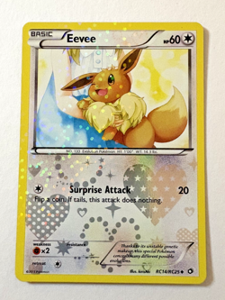 Pokemon card- Eevee RC14/RC25 - Legendary Treasures 2013 - Radiant Collection - Image 1