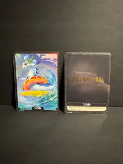 PalWorld Card Game Japan Limited Foil PR Card Summer Okoccho Soul Promo TCG - Image 1