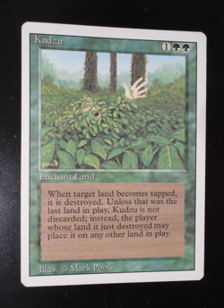 Kudzu Revised Edition NM Near Mint MTG Magic the Gathering - Image 1