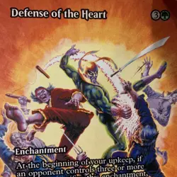 Defense of the Heart (Borderless) Mythic Marvel Super Heroes 0076 - Image 2