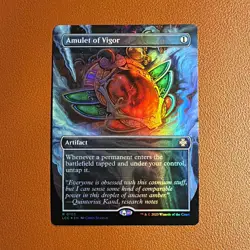 MTG Amulet of Vigor Borderless Foil #0103 LCC - Image 1
