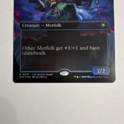Wizards of the Coast MTG Lord of Atlantis Foil Borderless Rare EN #0001 LCI - Image 2