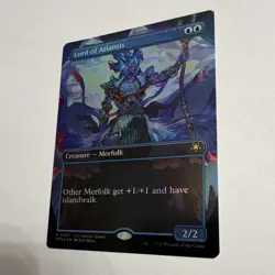 Wizards of the Coast MTG Lord of Atlantis Foil Borderless Rare EN #0001 LCI - Image 4