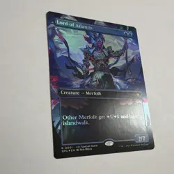Wizards of the Coast MTG Lord of Atlantis Foil Borderless Rare EN #0001 LCI - Image 5