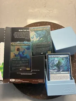 Magic: The Gathering Quandrix Unlimited Commander Precon + Ultimate Guard Box - Image 3