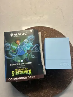 Magic: The Gathering Quandrix Unlimited Commander Precon + Ultimate Guard Box - Image 5