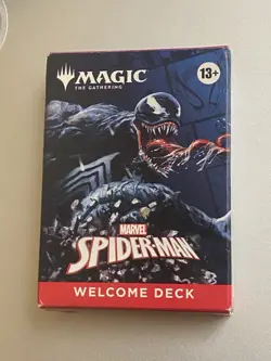 MAGIC THE GATHERING - MARVEL SPIDER-MAN Welcome Deck Black SDCC NYCC 2025 MTG - Image 1