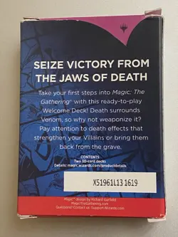 MAGIC THE GATHERING - MARVEL SPIDER-MAN Welcome Deck Black SDCC NYCC 2025 MTG - Image 2