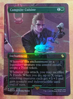 Campsite Cuisine (Borderless) (Foil) MTG Commander: Final Fantasy (FIC) (NM) - Image 1