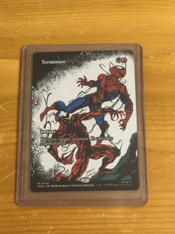 Terminate Non-Foil Borderless 0040 Spider-Man Magic the Gathering Mythic - Image 1